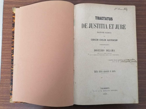 Tractatus justitia jure - tractatus, de